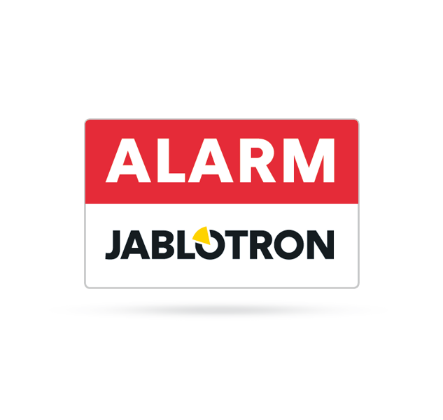 SAM-252.21 Samolepka ALARM 38 x 23 mm