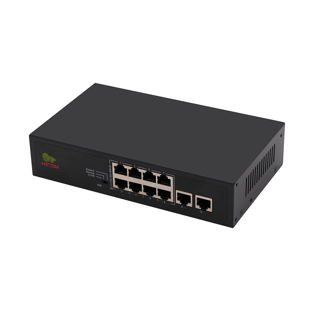 PoE switch 8 Poe + 2 PSW-8 v1.0