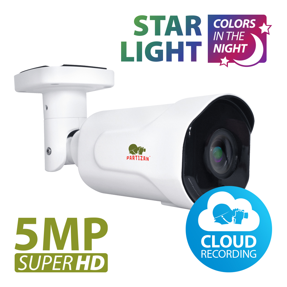 5.0MP IP Varifocal kamera IPO-VF5MP Starlight 2.4 Cloud