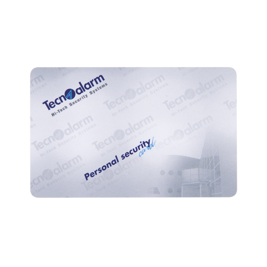 PERSONAL SECURITY CARD, šedá